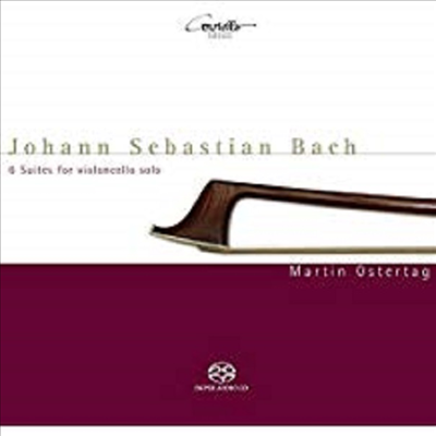 바흐 : 무반주 첼로 조곡 (Bach : 6 Suites For Violoncello Solo) (2 SACD Hybrid) - Martin Ostertag