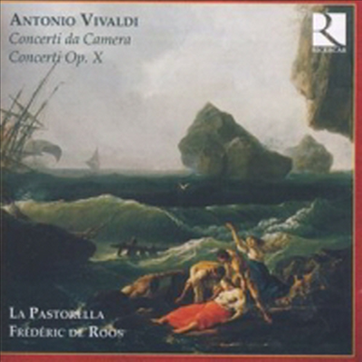비발디 : 리코더 협주곡, 실내 협주곡 (Vivaldi : 6 Concerti Per Flauto Op.10)(CD) - Concerti Dacamera