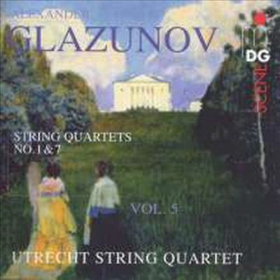 글라주노프: 현악 사중주 1, 7번 (Glazunow: String Quartets No.1 &amp; 7)(CD) - Utrecht String Quartet