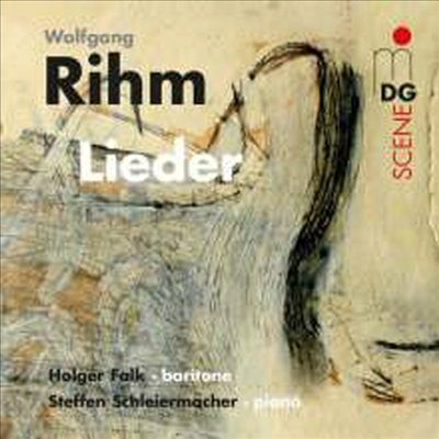 림: 바리톤과 피아노를 위한 가곡집 (Rihm: Lieder fur Bariton & Klavier)(CD) - Holger Falk