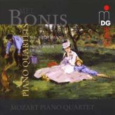 멜라니 보니스 : 피아노 사중주 1, 2번 (Mel Bonis : Quartet No.1 &amp; 2)(CD) - Mozart Piano Quartet