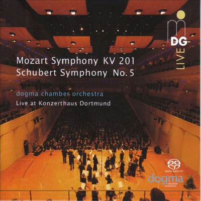 모차르트: 교향곡 29번 & 슈베르트: 교향곡 5번 (Mozart: Symphony No.29 & Schubert: Symphony No.5) (SACD Hybrid) - Mikhail Gurewitsch