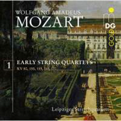 모차르트: 초기 현악 사중주 1집 (Mozart: Early String Quartets Vol.1) (CD) - Leipzig String Quartet