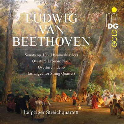 베토벤: 피델리오 서곡, 레오노레 서곡 & 피아노 소나타 29번 '함머클라비어' - 현악 사중주 편곡반 (Beethoven: Fidelio Overture, Leonore Overture & Piano Sonata No.29 'Hammerklavier' for String Quartet)(CD
