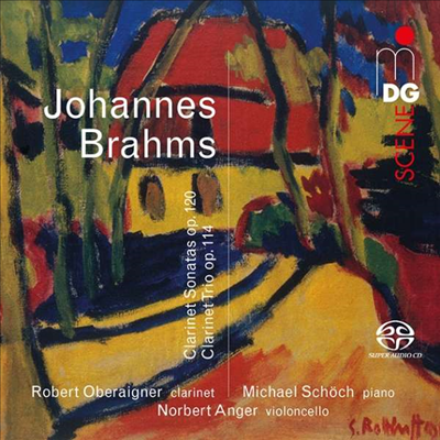 브람스: 클라리넷 소나타 &amp; 클라리넷 삼중주 (Brahms: Clarinet Sonatas &amp; Clarinet Trio) (SACD Hybrid) - Robert Oberaigner