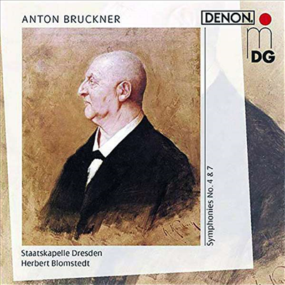 브루크너: 교향곡 4 & 7번 (Bruckner: Symphonies Nos.4 & 7) (2CD) - Herbert Blomstedt