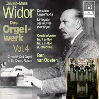 비도르 : 오르간 작품 4집 (Widor : Complete Organ Works, Vol. 4)(CD) - Ben van Oosten