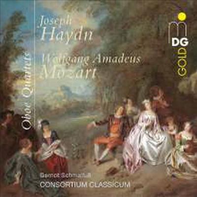 하이든, 모차르트: 오보에 사중주 (Haydn & Mozart: Oboe Quartets)(CD) - Gernot Schmalfuss