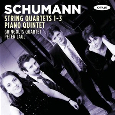 슈만 : 현악 4중주 1~3번, 피아노 5중주 (Schumann : String Quartets Nos. 1 - 3 & Piano Quintet) - Gringolts Quartet