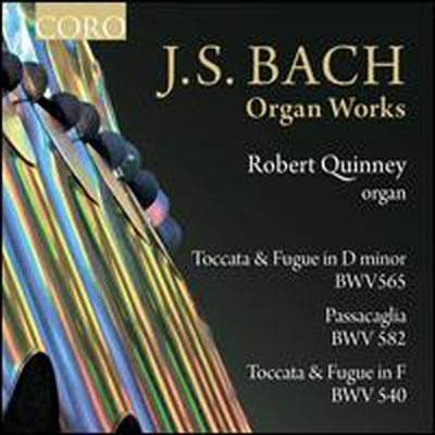 바흐: 오르간 작품 2집 (Bach: Organ Works, Vol.2)(CD) - Robert Quinney