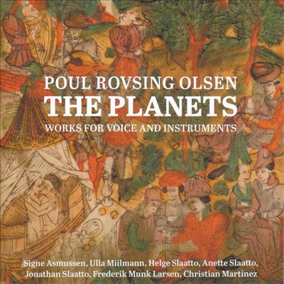 올슨: 행성, 현악 삼중주, 첼로와 타악 이중주 (Olsen: The Planets, A Dream In Violet, Recontres)(CD) - Signe Asmussen