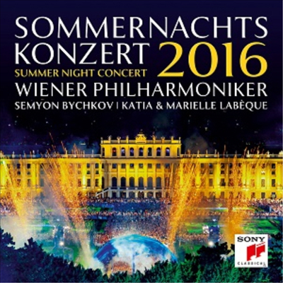 2016 빈 필하모닉 썸머 나잇 콘서트 (Wiener Philharmoniker - Sommernachtskonzert Schonbrunn 2016)(CD) - Semyon Bychkov