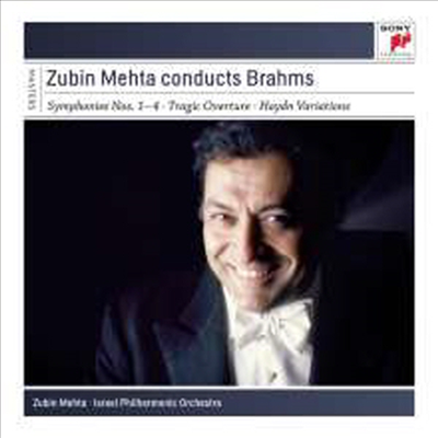 브람스: 교향곡 전곡 1번 - 4번 (Brahms: Complete Symphonies Nos.1 - 4) (4CD) - Zubin Mehta