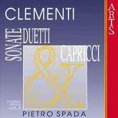 Clementi : Sonate, Duetti &amp; Capricci (CD) - Pietro Spada