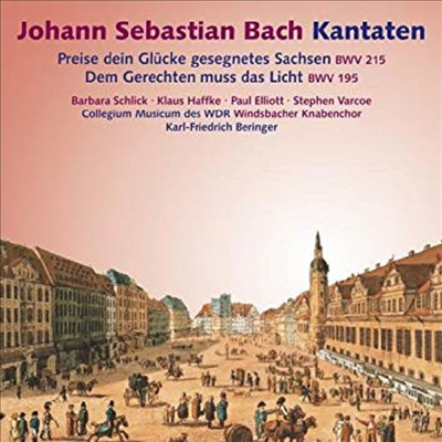 바흐 : 칸타타 BWV 215.195 (Bach : Kantaten BWV 215.195)(CD) - Karl-Friedrich Beringer