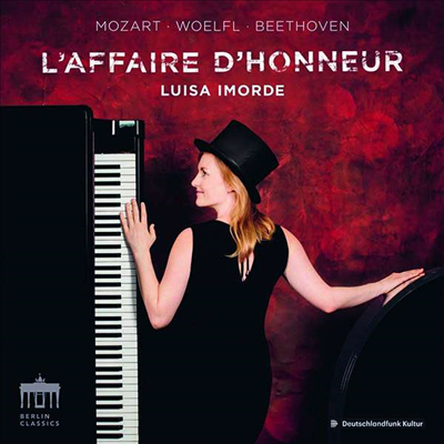 베토벤: 피아노 소나타 8번 '비창' & 모차르트: 아다지오와 푸가 (L'affaire D'honneur - Beethoven: Piano Sonata No.8 'Pathetique' & Mozart: Adagio and Fugue K546)(CD) - Luisa Imorde