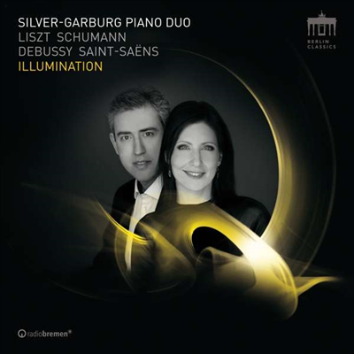 일루미네이션 - 두 대의 피아노를 위한 작품집 (Illumination - Works for Piano Duo)(CD) - Silver Garburg Piano Duo