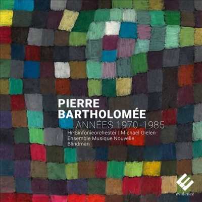 피에르 바르톨로메 작품집 1970 - 1985 (Pierre Bartholomee Works 1970 - 1985)(CD) - Michael Gielen