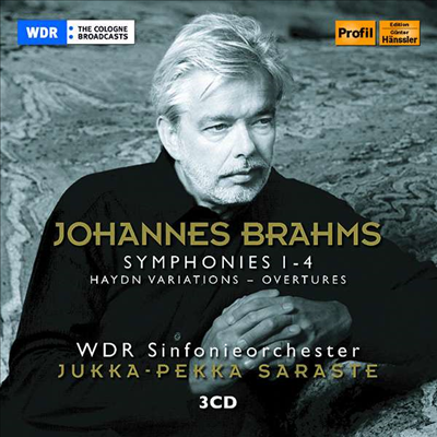 브람스: 교향곡 전집 1 - 4번 (Brahms: Complete Symphonies 1 - 4) (3CD) - Jukka-Pekka Saraste