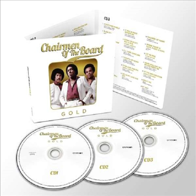 Chairmen Of The Board - Gold (Digipack)(3CD)