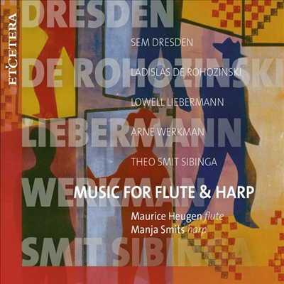 플루트와 하프를 위한 작품집 (Music For Flute & Harp)(CD) - Maurice Heugen