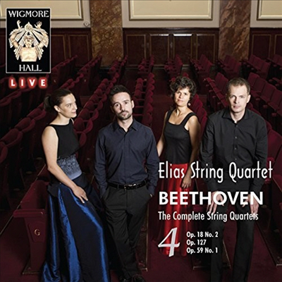 베토벤: 현악 사중주 2, 7, 12번 (Beethoven: String Quartets No.2 , 7, & 12) (2CD) - Elias String Quartet