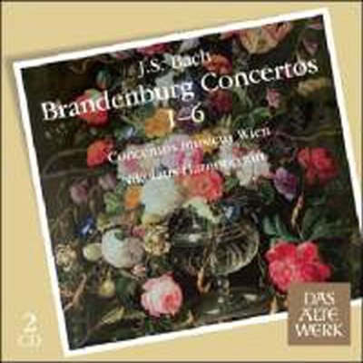 바흐 : 브란덴부르크 협주곡 1-6번 (Bach : Brandenburg Concertos Nos. 1-6 BWV1046-105) (2CD) - Nikolaus Harnoncourt