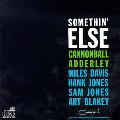 Cannonball Adderley - Somethin&#39; Else (RVG Edition)(CD)
