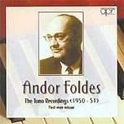 Andor Foldes - The Tono Recordings (1950-51)(CD) - Andor Foldes