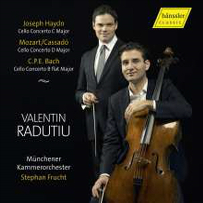 C.P.E.바흐, 하이든 &amp; 카사도: 첼로 협주곡집 (C.P.E.Bach, Haydn &amp; Cassado: Cello Concertos)(CD) - Valentin Radutiu