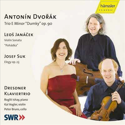 드보르작 : 피아노 삼중주 &#39;둠키&#39;, 바이올린 소나타, 엘리지 (Dvorak : Piano Trio Op.90 &#39;Dumky&#39;, Violin Sonata, Elegy Op.23)(CD) - Dresdner Klaviertrio