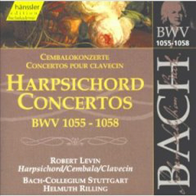 바흐 : 하프시코드 협주곡 (Bach : Harpsichord Concertos BWV1055-1058)(CD) - Robert Levin
