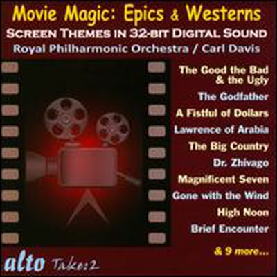 Royal Philharmonic Orchestra/Carl Davis - Movie Magic: Epics &amp; Westerns (CD)