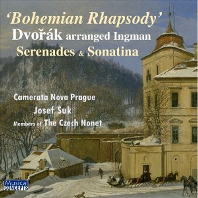 드보르작: 현을 위한 세레나데, 소나티나, 목관 세레나데 (DVorak: Serenade for Strings Op.22, Serenade for Winds Op.44, Sonatina Op.100 (Bohemian Rhaopsody)(CD) - Josef Suk