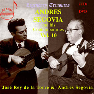 안드레스 세고비아와 그 동시대인 10집 (Andres Segovia and His Contemporaries Vol. 10) (2CD+1DVD) - Andres Segovia