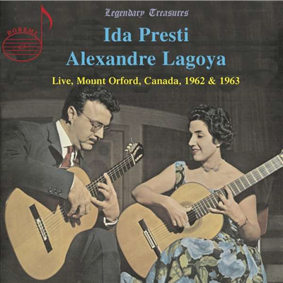 이다 프레스티 &amp; 알렉산드르 라고야 - 기타 이중주 (Ida Presti &amp; Alexandre Lagoya - Legendary Treasures)(CD) - Ida Presti &amp; Alexandre Lagoya