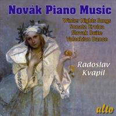 노바크 : 피아노 작품집 (Vitezlav Novak : Piano Music)(CD) - Radoslav Kvapil