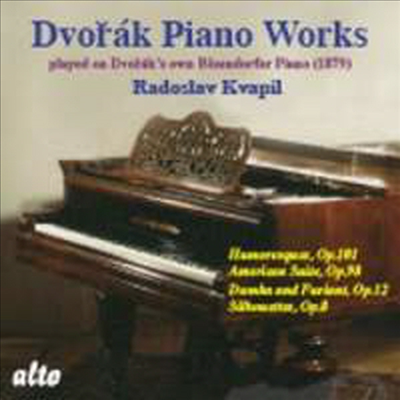 드보르작 : 피아노 작품집 (Dvorak : Piano Works)(CD) - Radoslav Kvapil