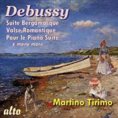 드뷔시: 베르가마스크 모음곡, 아라베스크 (Debussy: Suite Bergamasque, Deux Arabesques)(CD) - Martino Tirimo