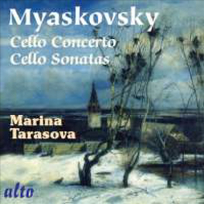 미야코프스키 : 첼로 협주곡 & 소나타 (Miaskovsky : Cello Concerto & Cello Sonatas)(CD) - Marina Tarasova