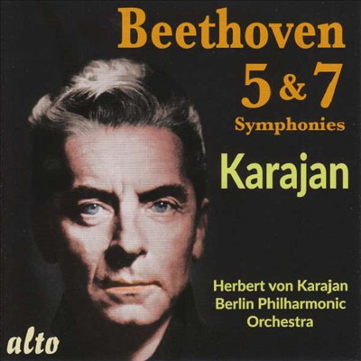 베토벤: 교향곡 5 &amp; 7번 (Beethoven: Symphonies Nos.5 &amp; 7)(CD) - Herbert von Karajan