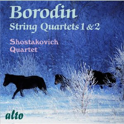 보로딘: 현악 사중주 1, 2번 (Borodin: String Quartets No.1 &amp; 2)(CD) - Shostakovich Quartet