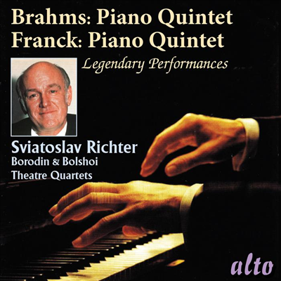 브람스 &amp; 프랑크: 피아노 오중주집 (Brahms &amp; Franck: Piano Quintets)(CD) - Sviatoslav Richter