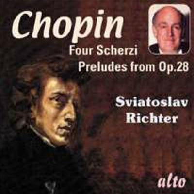 쇼팽 : 4 스케르초, 13 프렐류드 (Chopin : 4 Scherzi &amp; 13 Preludes)(CD) - Sviatoslav Richter