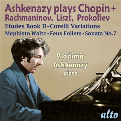 쇼팽: 12개의 연습곡 & 프로코피에프: 피아노 소나타 7번 (Chopin: 12 Etudes Op. 25 & Prokofiev: Piano Sonata No.7)(CD) - Vladimir Ashkenazy