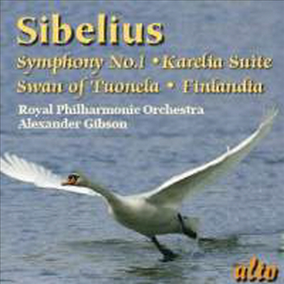 시벨리우스 : 교향곡 1번, 카렐리아 조곡, 투오넬라의 백조 & 핀란디아 (CD) - Alexander Gibson