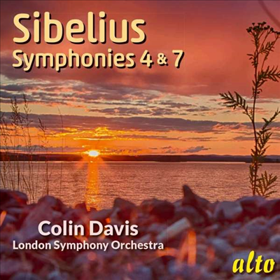 시벨리우스: 교향곡 4 &amp; 7번 (Sibelius: Symphonies Nos.4 &amp; 7)(CD) - Colin Davis