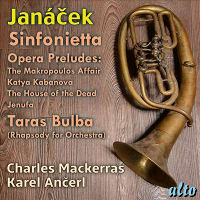 야나첵: 신포니에타 & 타라스 불바 (Janacek: Sinfonietta & Taras Bulba)(CD) - Karel Ancerl