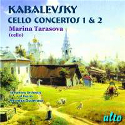 카발레프스키 : 첼로 협주곡 1, 2번 (Kabalevsky : Cello Concertos Nos. 1 & 2)(CD) - Marina Tarasova