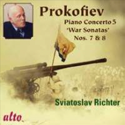 프로코피에프: 피아노 협주곡 5번 & 피아노 소나타 7번, 8번 (Prokofiev: Piano Concertos No.5 & Piano Sonatas Nos.7, 8)(CD) - Sviatoslav Richter